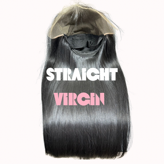 "Sina" Straight Virgin Wig