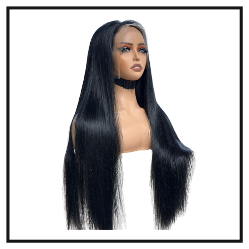 "Sina" Straight Virgin Wig